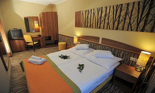 Park Hotel Gyula , akciós kétágyas szobája félpanziós ellátással  Gyulán